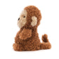 Jellycat Little Monkey Stuffed Animal - Soft Polyester Plush Toy in Monkey Color