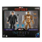 Hasbro Marvel Legends Series   Action Toy 2-Pack Happy Hogan and Iron Man Mark 21  Infinity Saga Characters  enhanced Design  2 Figures and 5 Accessories  Multicoloured (F0191)