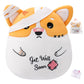 Leyoha Get Well Soon Dog Plush - Dog Stuffed Animals Corgi Plushie Toys With Injury Bandage, Kids' Pillow Cushion, Gifts For Pat