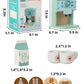 Wooden Coffee Maker Toys Play Set for Kids, Coffee Machine Toy, Montessori Pretend Play Food Kitchen Accessories for Toddler Gir