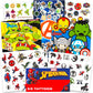 Marvel Super Hero Temporary Tattoos Set - 150 Avengers & Ninja Turtles Tattoos with Reward Stickers - Fun Party Favors