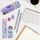 Prime Deals Frozen Stationary Kit For Girls Pencil Pen Book Eraser Sharpener - Birthday Gift, Kid, Multicolor