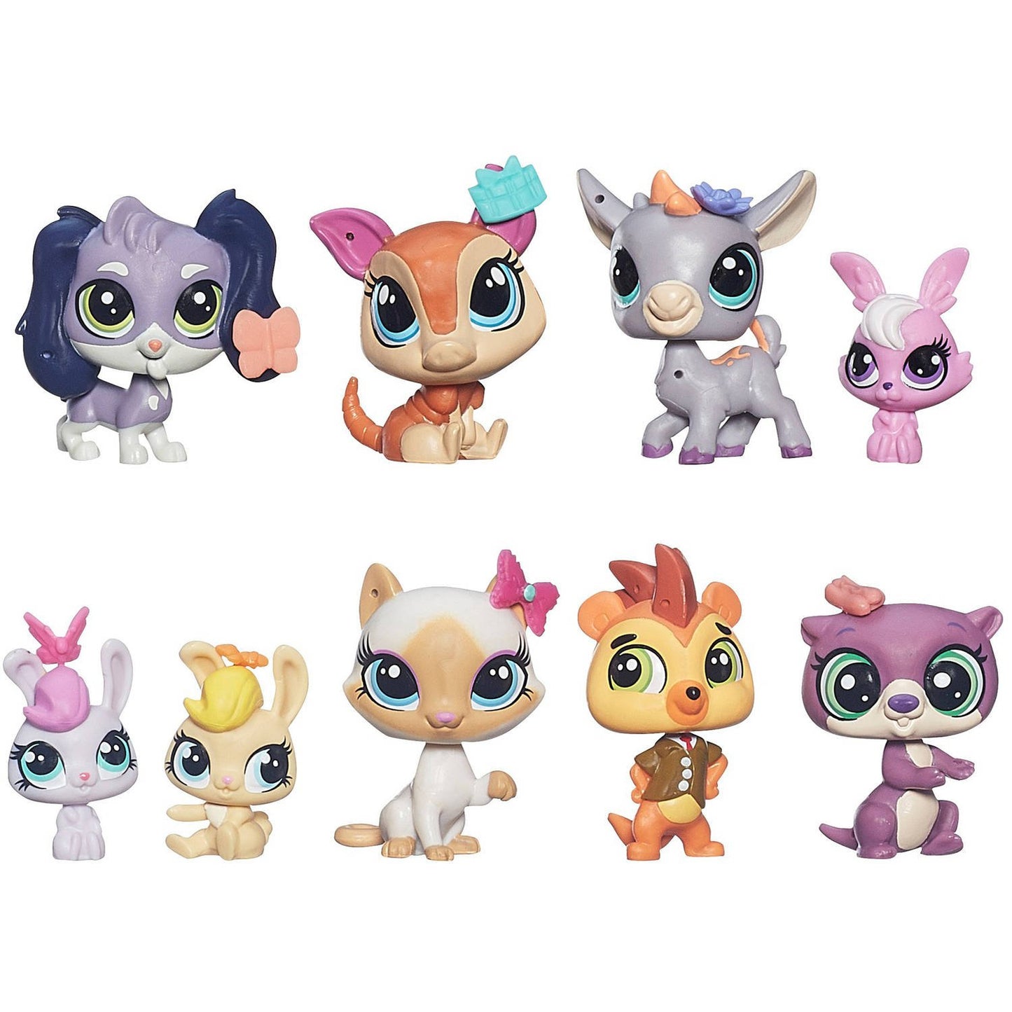 Littlest Pet Shop Playtime Adventures 9 Pack - Model B3137 - Fun and Engaging Collectible Toys for Kids
