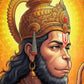 Paintwaint  Hanuman Paint By Number Kit, D.I.Y Painting Kit, Painting For Kids, S, Adults, S With Brushes And Acrylic Colours F