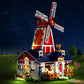 PLAXSOON Farm House Building Set, 1810 PCS Mechanical Toy with Light, Small Size, Model 8802, Ideal for Ages 12+