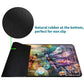 Rwutytiul Dragonfly Card Playmat 24 X 14 Inch With Playmat Tube Bag, Card Gameplay Playmat With Zones Commander Deck Board Mtg R