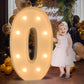 3Ft Marquee Light Up Letters, Large Marquee Letters O For Party Decorations, Big Baby Letters For Baby Shower Birthday Party Dec