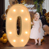 3Ft Marquee Light Up Letters, Large Marquee Letters O For Party Decorations, Big Baby Letters For Baby Shower Birthday Party Dec