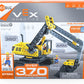 Hexbug Vex Robotics Excavator, Buildable Construction Toy, Gift For Boys And Girls Ages 8 And Up