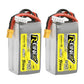 TATTU R-Line 850mAh 14.8V 95C 4S LiPo Battery Pack with XT30 Plug(2 Pcs)
