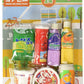 Iwako Japanese Brand Snacks Food Japanese Eraser Set