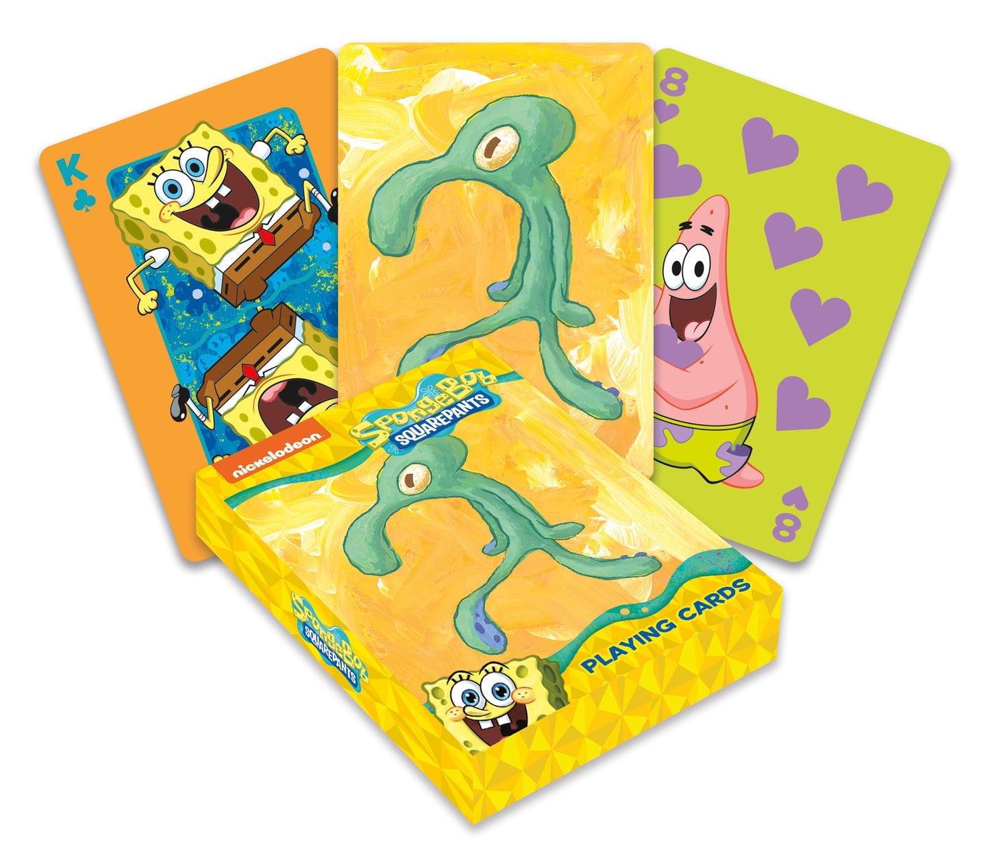 Aquarius Spongebob Bold And Brash Playing Cards-Spongebob Themed Deck Of Cards For Your Favorite Card Games - Officially License