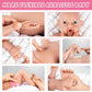 Ivita 16 Inch Realistic Full Body Silicone Baby Dolls That Look Real, Soft Realistic Newborn Silicone Baby Dolls Gifts For Kids,