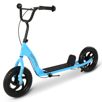 Banana Bike Kids Balance Bike And Toddler Scooter - No Pedal Bike With Carbon Steel Frame, Nylon Handlebar And 12-Inch Tires - Ideal Lightweight Scooter For Kids Ages 2-5 - 48 X 31-Inch (Blue)