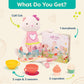B. Toys- Tippy Toes- Cali Cat- Plush Cat Playset- Pretend Play – Tea Party Set – Plush Cat Doll – Board Book – Cups & Play Food – 2 Years +