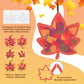 Chiisong 24 Sets Maple Crafts Kit DIY Tissue Paper Sign Crafts for Back to School Fall Harvest Thanksgiving Religious Christian