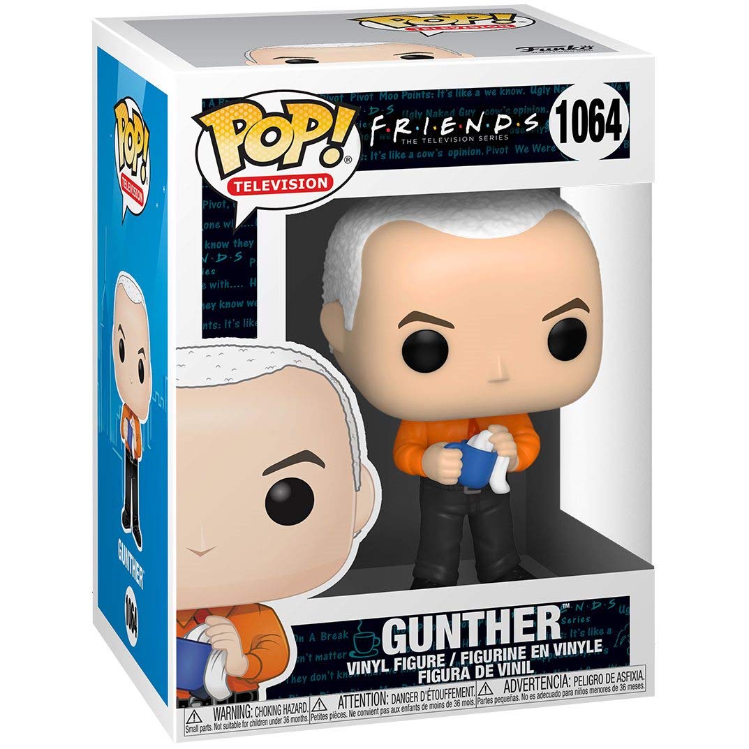 Funko Pop! Tv: Friends - Gunther Vinyl Figure (Bundled With Pop Box Protector Case)