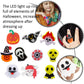 Halloween Light Up Rings 60Pcs Halloween LED Glow Rings for Kids Halloween Party Favor Non-Candy Treats Trick or Treat Goodie Ba