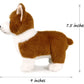 Ice King Bear Corgi Dog Plush Stuffed Animal Toy 9 Inches Length