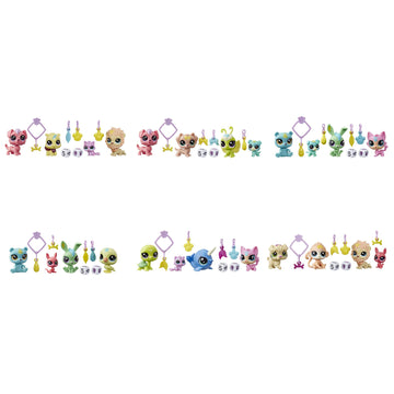 Littlest Pet Shop Lucky Pets Fortune Crew Surprise Pet Toy, 150+ To Collect, Ages 4 & Up