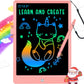 Lcd Writing Tablet Doodle Board,12.5 Inch Colorful Drawing Pad,Electronic Drawing Tablet, Drawing Pads,Travel Gifts For Kids Age