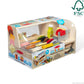 Melissa & Doug Wooden Slice & Stack Sandwich Counter - 56-Piece Pretend Food Set, Multi Color, Model 31650