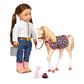 Our Generation Foal - Palomino, 12 inches, PVC Material, Brown/a, Model BD38012Z
