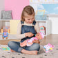 10 Sets For 10-11-12 Inch Baby Doll Clothes Dress Newborn Baby Doll Accessories Gown Costumes Outfits With Schoolbag Kitchen Toy Xmas Present (For 10-12'' Doll)