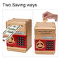 Adevena Electronic Piggy Bank, Mini Atm Password Money Bank Cash Coins Saving Box For Kids, Cartoon Safe Bank Box Perfect Toy Gifts For Boys Girls (Gold)