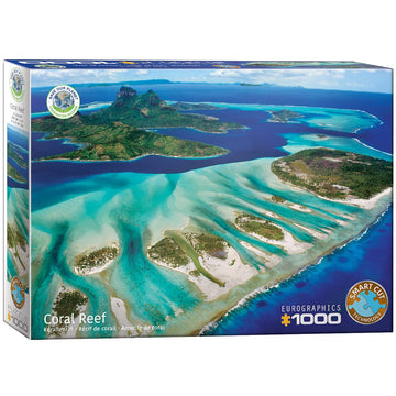 Eurographics Coral Reef 1000-Piece Panoramic Puzzle