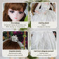 Yeloli Official Bdj Fashion Doll Cartoon Figures With Height 18    &19 Movable Rotatable Joints Glamorous Outfits, Fabulous Acce