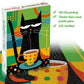 Bgraamiens Coffee Cat 1000 Pieces Puzzle for Adults - Whimsical Cartoon Design - Cardboard - Mixed Colors