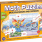 CreativeS Math Puzzles Multiplication & Division, Math Learning Jigsaw Puzzles, Reinforce Multiplication And Division Skills, L