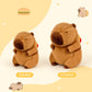 Wanwu World Capybara Plush 9 Inch Capybara Stuffed Animal Cute Stuffed Capybara Toy With Hamburger Backpack Soft Plushies Capyba