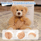 Seyomi Plush Teddy Bear Stuffed Animal, 6 Packs 13.7 Inches Teddy Bear For Baby Shower For Boys Girls Teddy Bear Bulk For Birthday Wedding Party, Light Brown