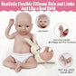 Vollence 14 inch Realistic Silicone Newborn Baby Doll - Boy