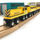 Muni Pals Munipals New York City Subway Wooden Railway Work Train And Sheds Set-Child Safe And Tested Wood Toy Trains