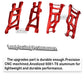 RCMYou RC Front Rear Suspension A-Arms Upgrades Part for 1/10 Rustler VXL/Stampede VXL 2WD,Alloy Arms Hop Ups w/Tie Bar,Replace