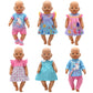 6 Pack Doll Clothes For 13-16 Inch Baby Dolls, Dress For 13-16 Inches Dolls, Compatible With Toy Jc, Toy Manhattan, Toy Doug Melissa