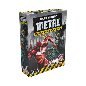 Zombicide Dark Night Metal Pack #3 - Confront Interdimensional Horrors With The Justice League! Cooperative Strategy Board Game,