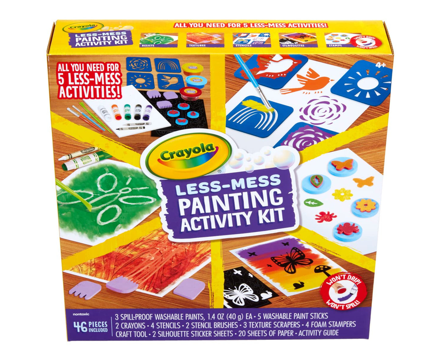 LESS MESS PAINTING ACTIVITY KIT