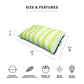 Big Joe Lagoon Lounger No Inflation Needed Pool Float, Rolling Wave Lime Double Sided Mesh, Quick Draining Fabric, 5 Feet Giant