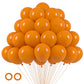 Voircoloria 105Pcs Retro Orange Balloons 12Inch Party Latex Balloons For Boys Girls Birthday Baby Shower Gender Reveal Wedding S