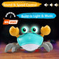 control future Crawling Crab Baby Toy - Infant Tummy Time Toys 3 4 5 6 7 8 9 10 11 12 Babies Boy 3-6 6-12 Learning Crawl 9-12 12