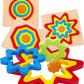 Tiny Toys Co Rainbow Shape Sorting Puzzle Toys Toddlers Activities Preschool Learning Early Educational Toys For Kids Age 1 2 3 