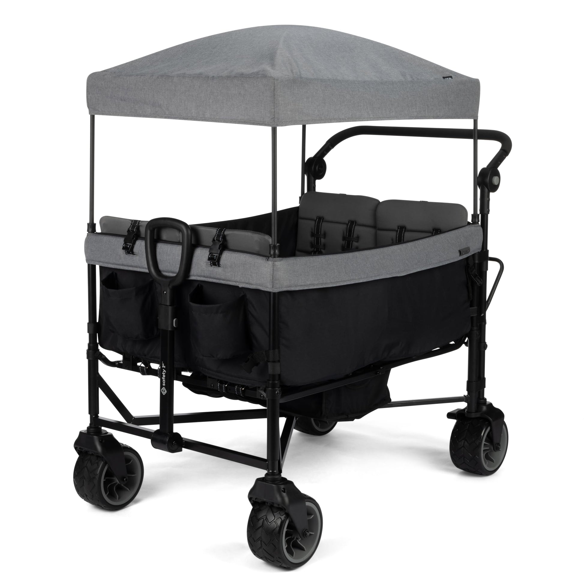 Safety 1st Summit Quad Wagon Stroller, Grey Harbor