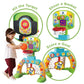 Vtech 3-In-1 Sports Centre, Baby Interactive Toy With Colours And Sounds, Learning With Role-Play, Suitable For Baby Boys & Girls From 12 To 36 Months (Yellow/Blue), English Version, 66X58X44 Cm