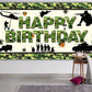 6 X 3.6Ft Camouflage Happy Birthday Banner Camouflage Birthday Party Backdrop Army Solider Military Camo Birthday Party Decorati
