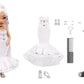 2022 Holiday Edition Roxie Rainbow High Doll With Multicolor Hair And Iridescent Gown - Great Gift
