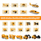 Magnetic Transform Engineering Car Assembled Toys, Construction Vehicles With Storage Box, Toys For Toddlers 3-4 Magnetic Blocks